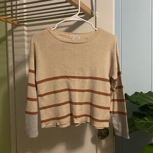 Poof Apparel cropped sweater